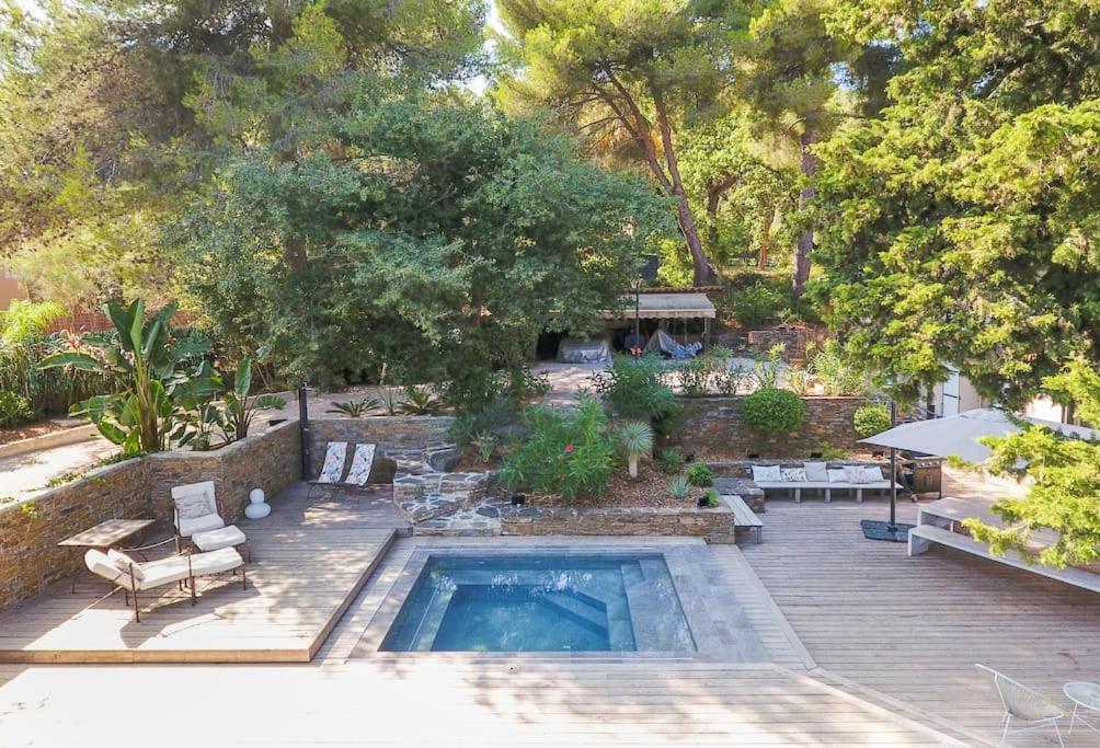 Villa Saint-Come, Du Grand Luxe A 1 Min De La Mer 히에레 외부 사진