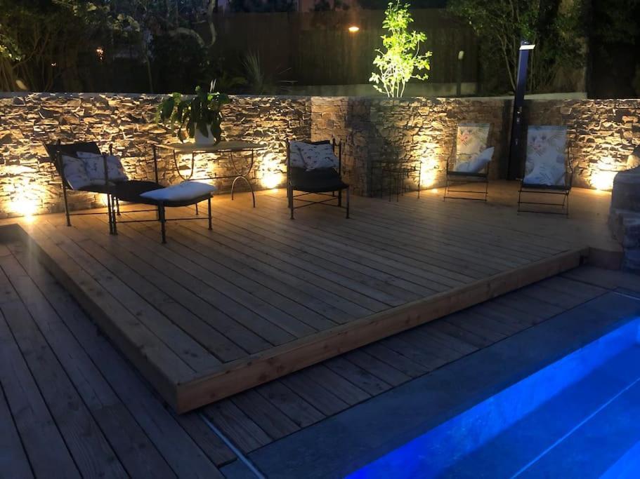 Villa Saint-Come, Du Grand Luxe A 1 Min De La Mer 히에레 외부 사진